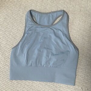 Ebb to train sports bra chambree blue